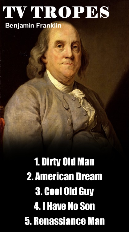 stageandhistory: knee-breeches:  The Founding Fathers + Tv Tropes  I LOVE THIS.
