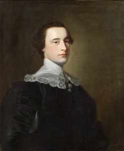 somanyhumanbeings:  Thomas Hudson, Portrait of a Gentleman (c.