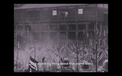 cehirtt: communicants: Discussing the dangerous death scene from Kurosawa’s Throne of Blood in Mifune: The Last Samurai (Steven Okazaki, 2016) Kurosawa was a fucking madman 