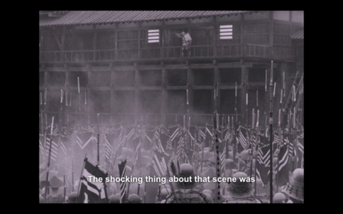 communicants: Discussing the dangerous death scene from Kurosawa’s Throne of Blood in Mif