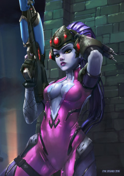 eyald:  “No one can hide from my sight!”Widowmaker, Overwatch