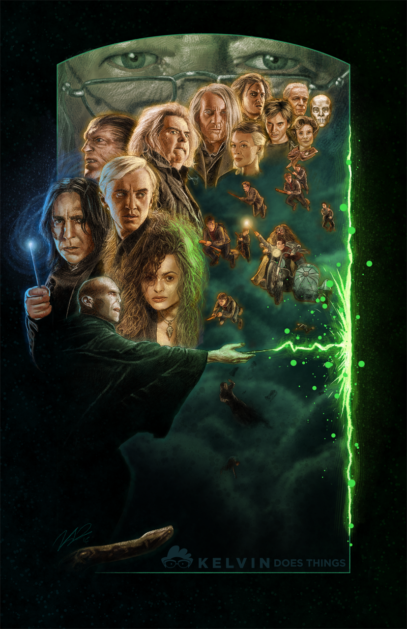 Poster HARRY POTTER 7 - good vs.evil