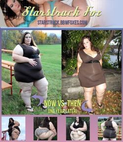 starstruckbbw:  I must say, I fill out my dress much better now! Look how much I’ve grown in the past year ;) starstruck.bbwfoxes.com