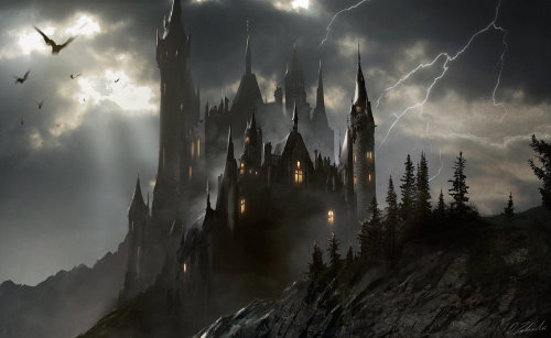 Transylvanian Castle by daRoz 