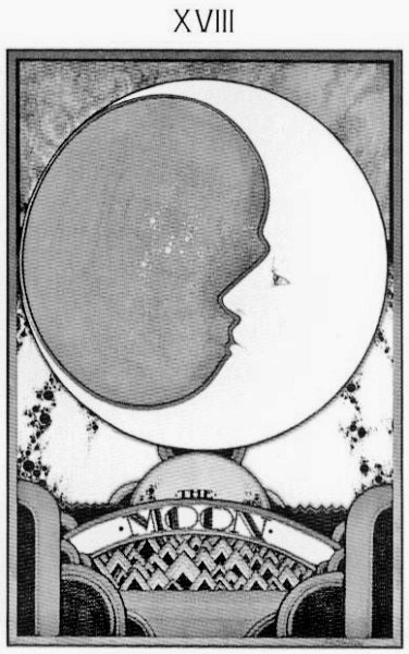 missvoodoodoll:  The Moon tarot. 