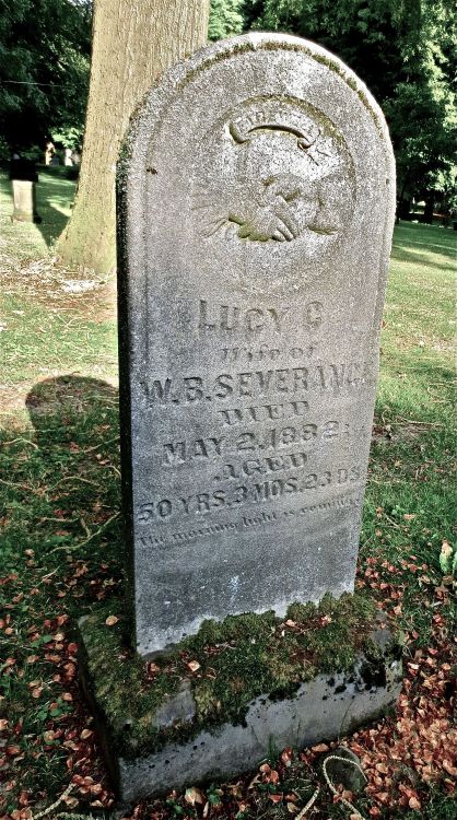 She died in 1882. Lucy Severance