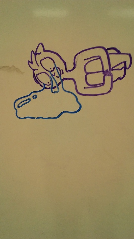 Some Weird Doodlea I Did On The White Board Out Of Boredom
