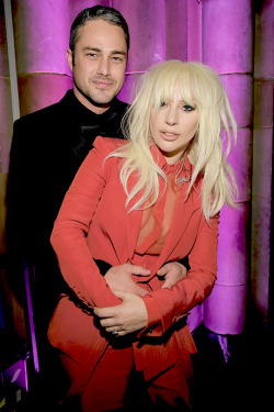 gagasgallery:  Lady Gaga and Taylor Kinney attend Billboard’s 10th Annual Women In Music at Cipriani 42nd Street on December 11, 2015 in New York City. 