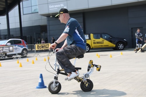 dewalt drill bike