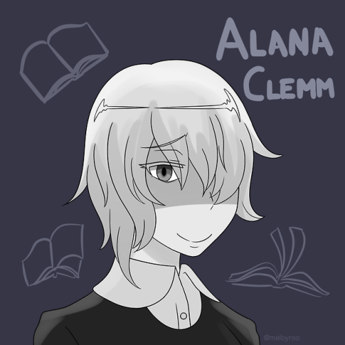 OC October Day 11:Alana ClemmEdgar’s twin sister who serves as the records keeper of Nate&rsqu