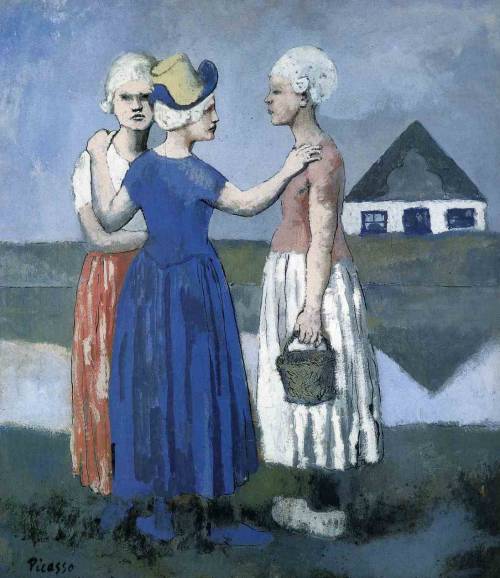 Three Dutch Women   -   Pablo Picasso  1905Spanish 1881-1973