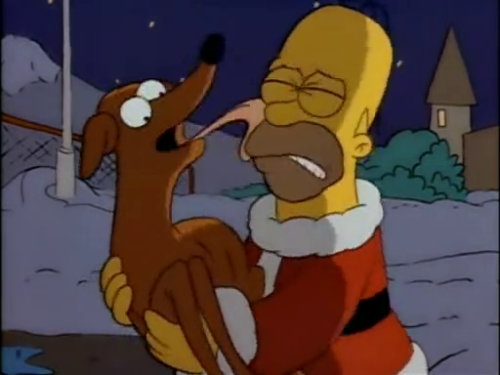 springfieldusa:It’s the 28th anniversary of “Simpsons Roasting on an Open Fire”! It first aired December 17, 1989.