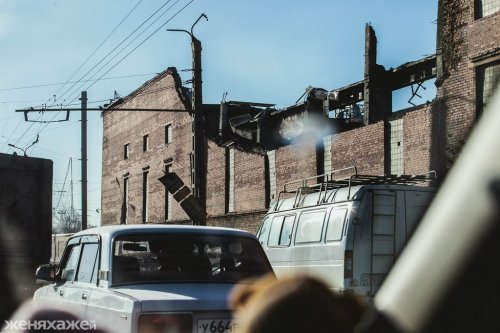 getgrowing:  A meteorite hit Russia yesterday (which was basically last night).  