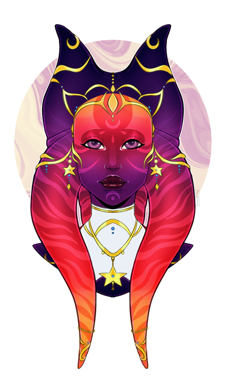  Symmetry portrait commissions for LiegeOfSwords, @jaxsor, @/mutantfishy on Instagram and @/Midnight