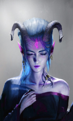 worldofwarcraftart:  “Draenei” by Charles