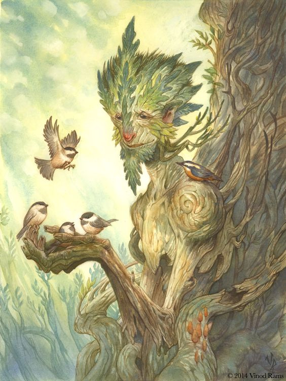 broomsick:  While I’m at it,my favorite Green Man/faun/forest god art(because I