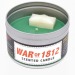 clove-pinks:The &ldquo;War of 1812 Scented Candle&rdquo;, complete with miniature