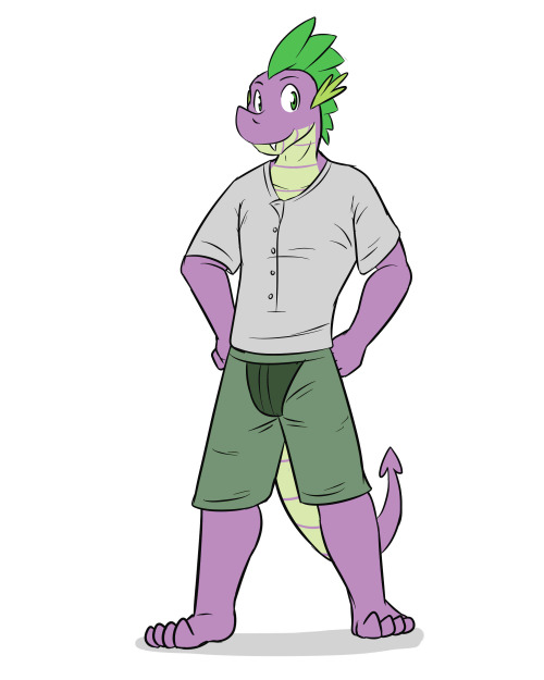 Spike - RPG Version Spike is an intermediate level mage, or more accurately an anti-mage, bolstered by his own natural affinity for magic and his resistance to it.  His offensive spells are fire based, being a dragon and all, but have magic nullifying