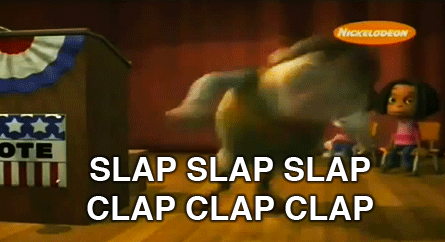 Slap balls. The slap 2 гифка. Clap Clap Clap Мем. Larry slap. Clap slap на море.