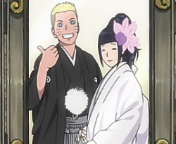 lady-nounoum:  NaruHina + Family portraitsThrough the years ...♥