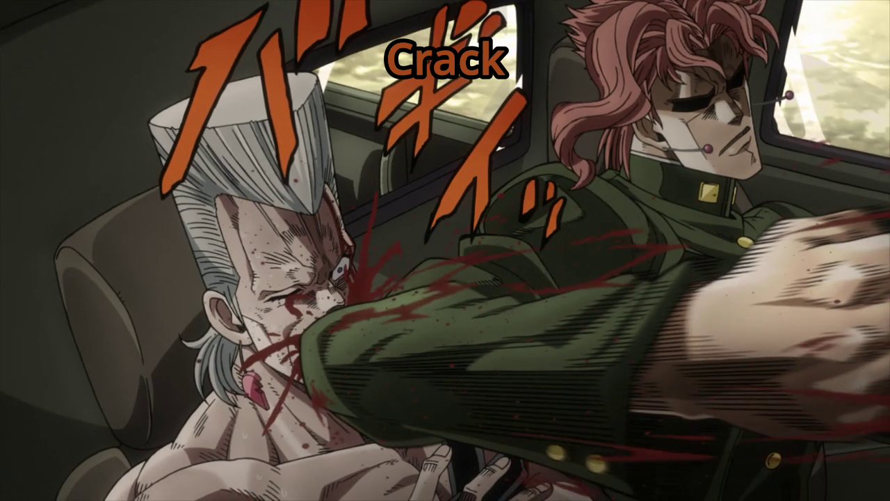 mrspanner:  Take this instead of a handshake as proof that we’ve made up, Polnareff.
