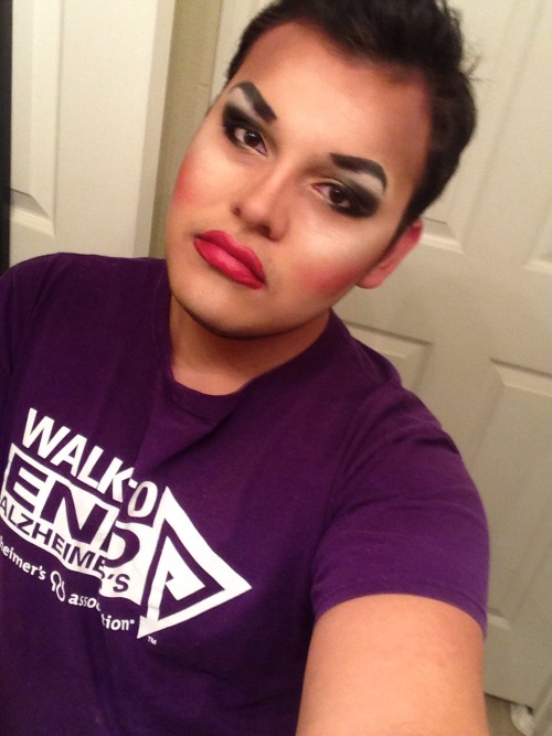 cumguzzlediva:  From boy to girl in about 2 and a half hours. Frankie to Keva Zorka. 