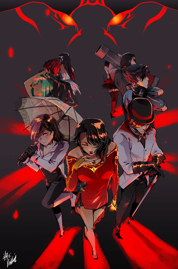 mallius:  i did a limited RWBY villains poster for RT a few weeks back which was