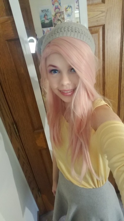 sapphire-ink-cosplays: Revamped my Fluttershy outfit and makeup! Show: My Little Pony: Friendship is