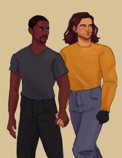 laurenrayart:  sambucky show give me an episode where they go undercover as a couple