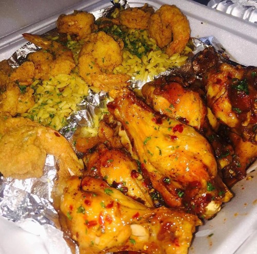 caliego: yogassub: afro-arts: Conch City Seafood conchcitycuisine.com // IG: conchcity Stone Mounta