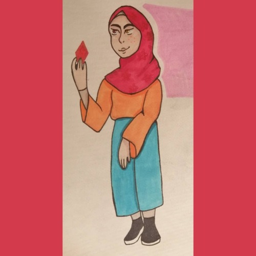 Since Today I Didn't Post A Spooktober Drowing Y'all Are Getting Another Character From Mi Comic. She