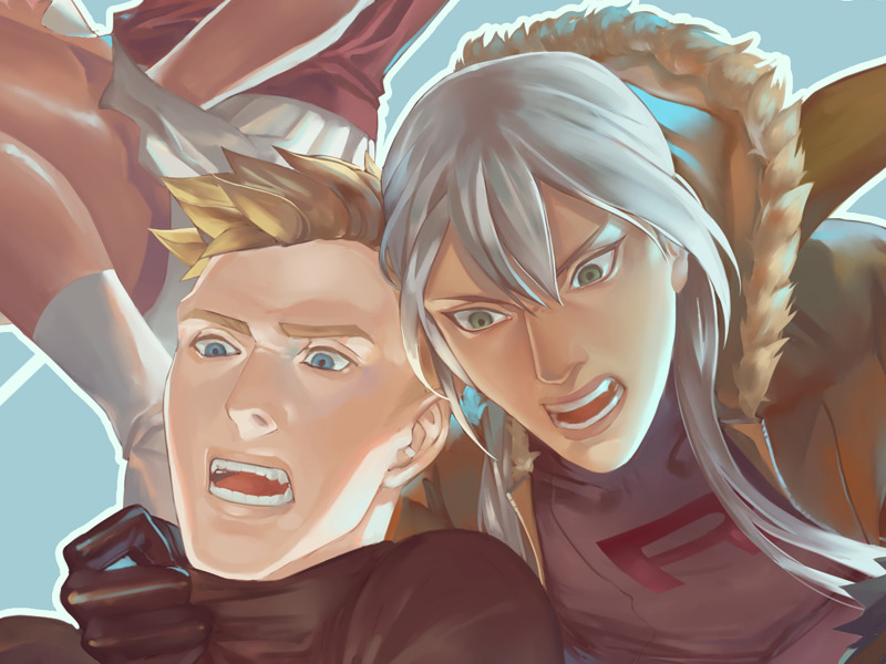 surfacage:  Tfw you challenge Blanche to a snowball fight
