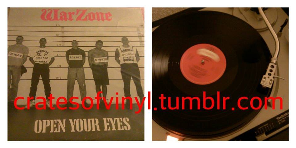 WarZone - Open Your Eyes | Caroline / Carol 1361 |#onmyturntable #NYHC