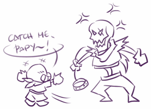 picmurasaki:  “HOLD STILL, YOU BRAT!!!”   I just realized I like US!SansXUF!Papyrus and UF!SansXUS!Papyrus… so am I doing these two right???