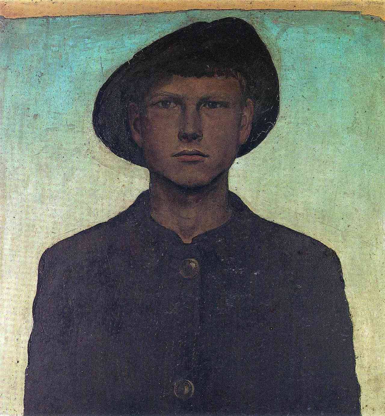 artist-dix:  Self-Portrait with Wanderhut, Otto Dix