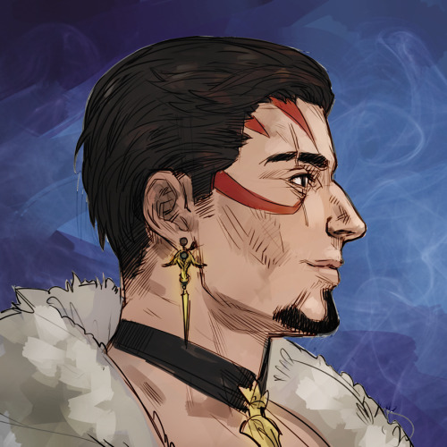 Made a new ffxiv Casey icon for my twitter, here it is versus the other one I was using since I made