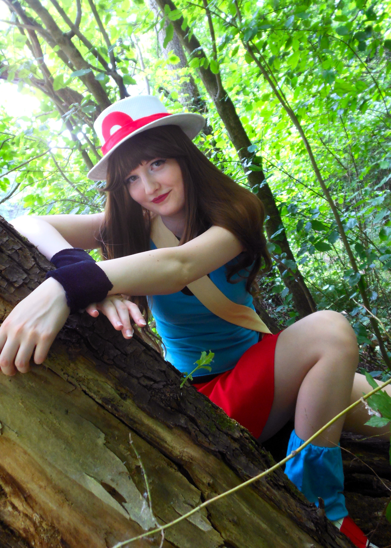 Custom Emerald Cosplay Costume from Pokemon Adventures - CosplayFU.com