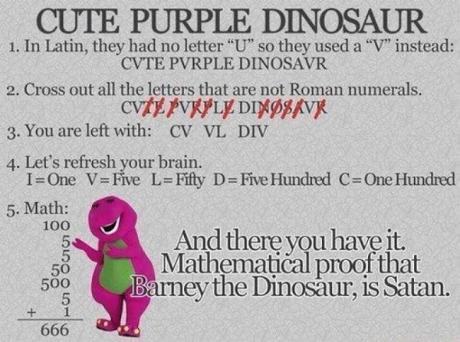 thebest-memes:  Proof that Barney is Satan ———————- I don’t know how I ever lived without these life tips. Never get a mosquito bite again! http://thebestmemes.dailypix.me/life-tips-you-need-to-know