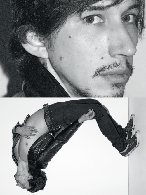 edenliaothewomb:Adam Driver, photographed by Terry Richardson for L’Uomo Vogue, Jan 2016.