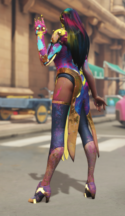 thebustystclair-deactivated2020:The new Symmetra skin is 🔥🔥🔥