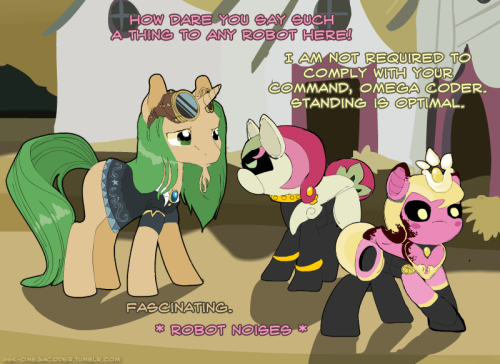 ask-omegacoder:  We Repair Ponies #151   Meeps??