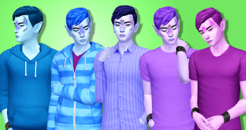 dcwnandout: 15 Base Game Male Tops in Sorbets Remix Updated recolours of my original post in tai&rsq