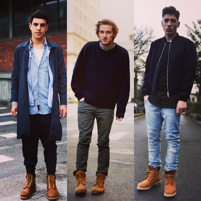 Men in Yellow Timberland Constructs = Yum!...