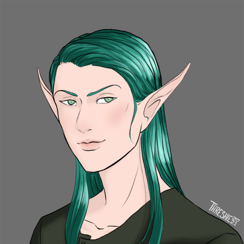 My D&amp;D party&rsquo;s Elf ranger, a very delicate-looking pretty guy with a smarmy person