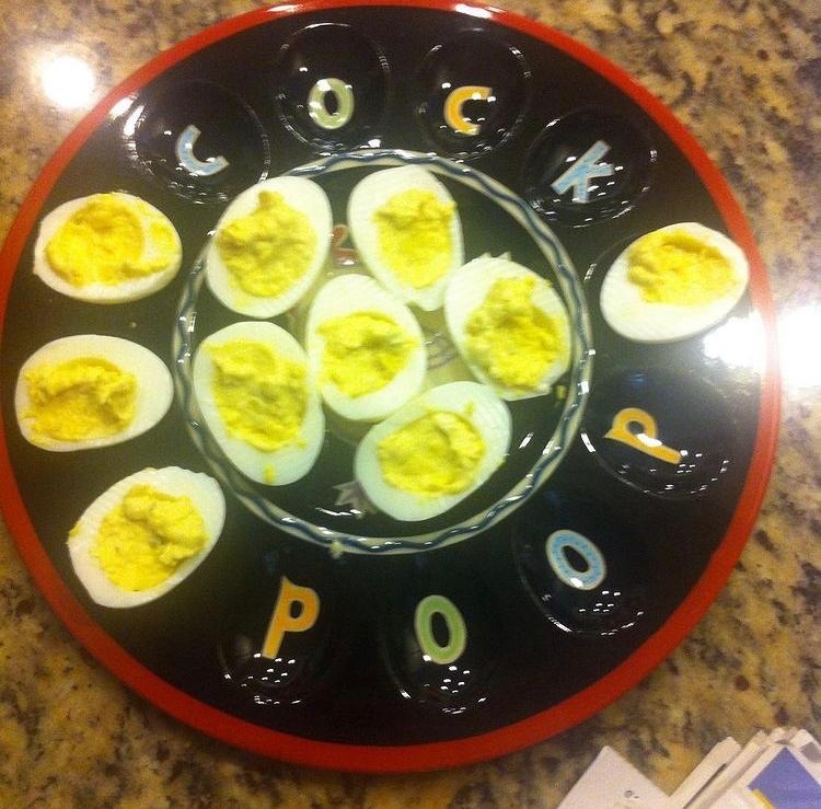 naoto:shiftythrifting:  the most poorly designed deviled egg distribution dish in the worldfound at goodwill in Richmond, VA   My family has this and I ruin Thanksgiving every year 