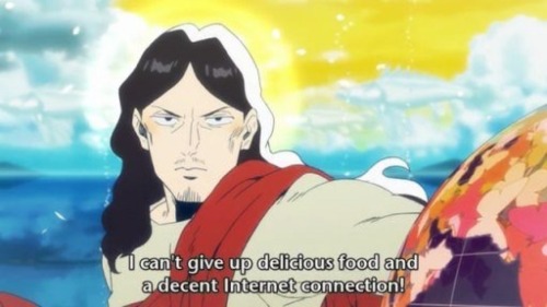 jeza-red: karosuno: relatable anime jesus jesus gets it