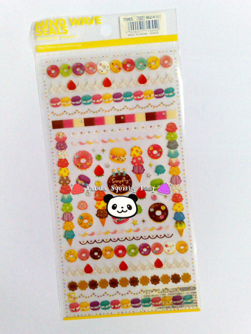 sweets sticker party sticker sheet - $6.50