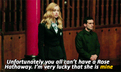  Vampire Academy Meme: [1/3] Friendships Rose & Lissa:”I’m your Dhampir and you’re my Moroi. Done.” 