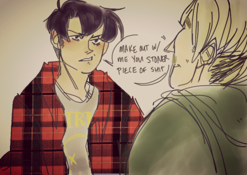 levifarlan:  ur flannel smells like pot and dog food