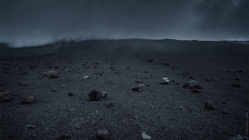 landscape-photo-graphy: Dark Rocky Landscape Photography Resembles the Moon’s Surface Swiss ph